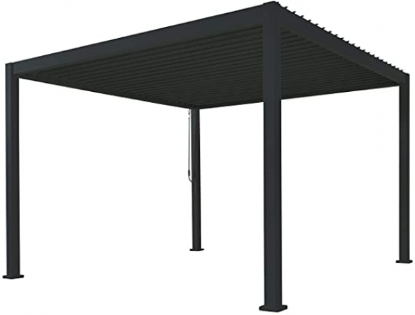 MIRADOR Pergola Anthrazit 360x360x250cm